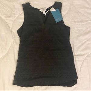 Market & Spruce Ezide textured print top